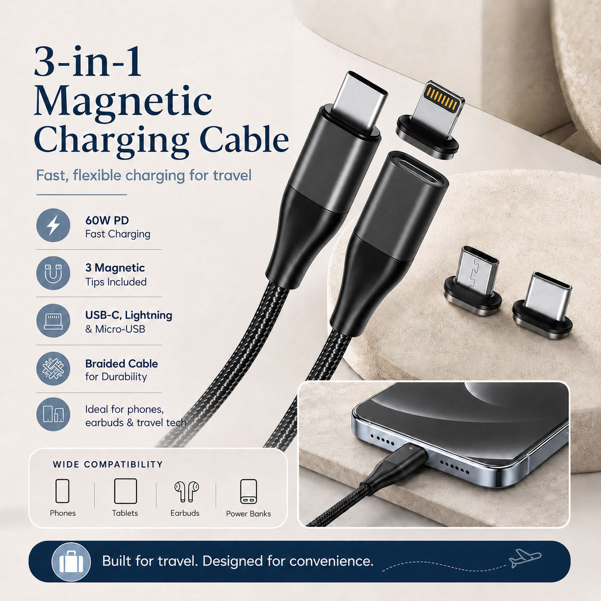 Travel Tech Charging Kit Basic