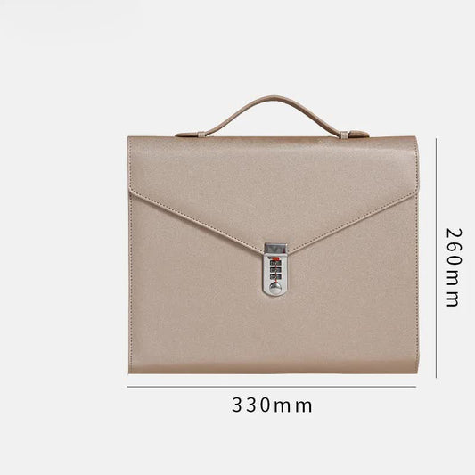 Champagne Anti-Theft Document Organizer