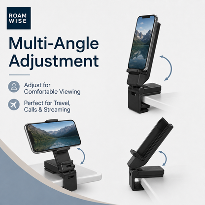 Plane Phone Holder – Adjustable & Foldable