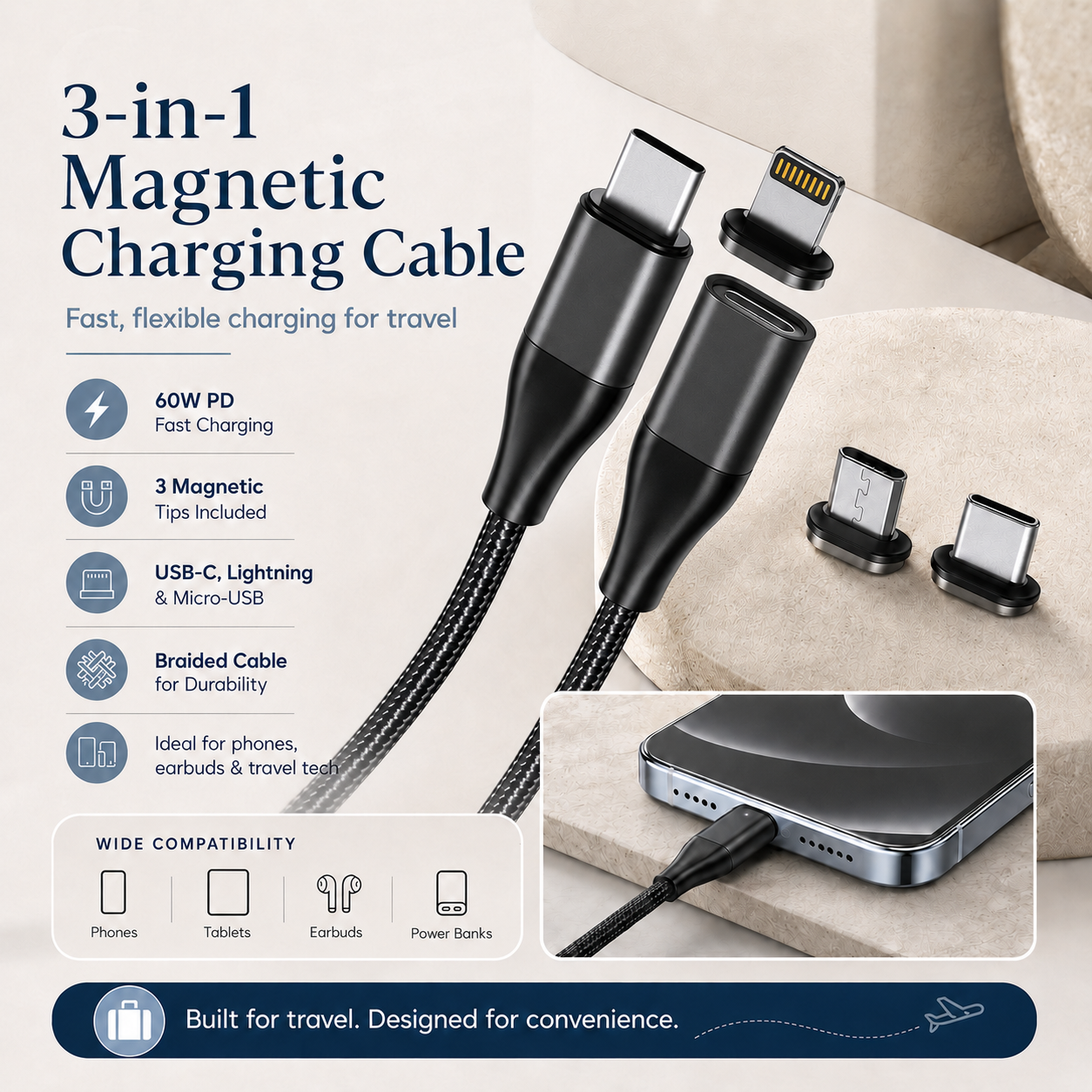 Travel Tech Charging Kit
