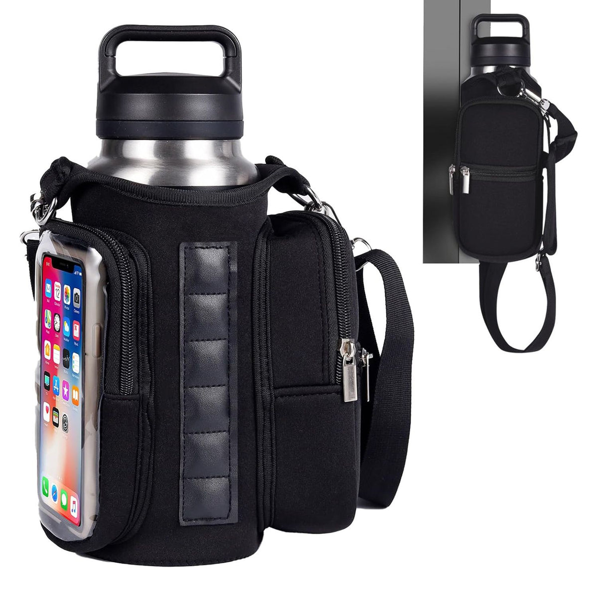 Magnetic Fitness Water Bottle Holder