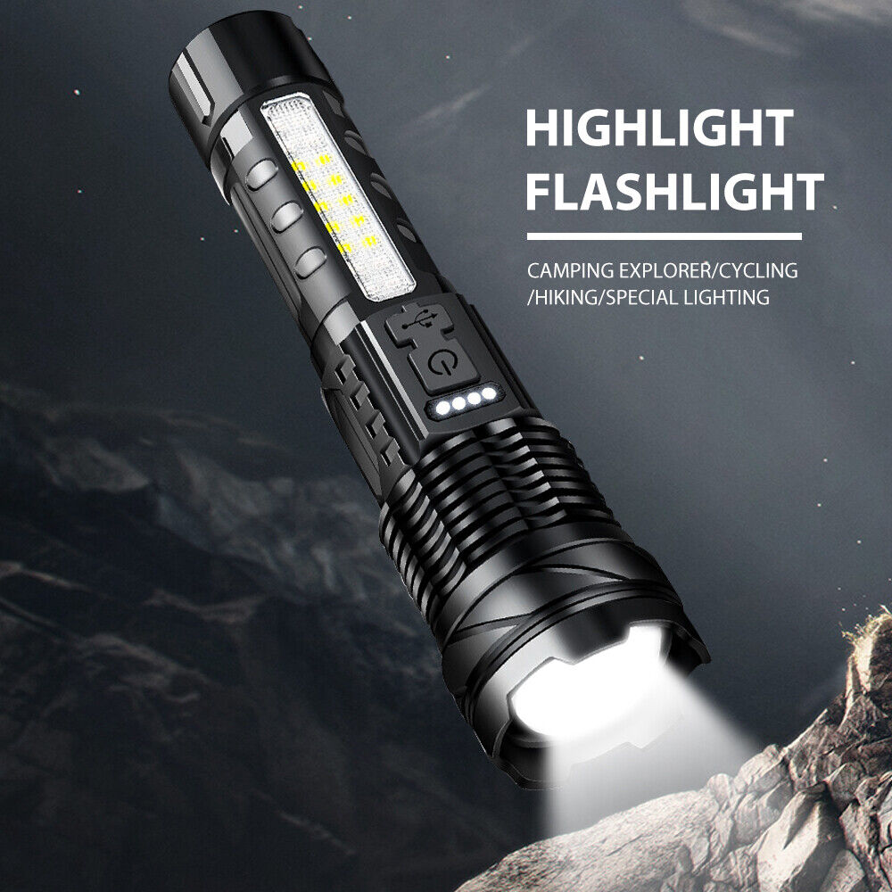 30W Super Bright Tactical Flashlight
