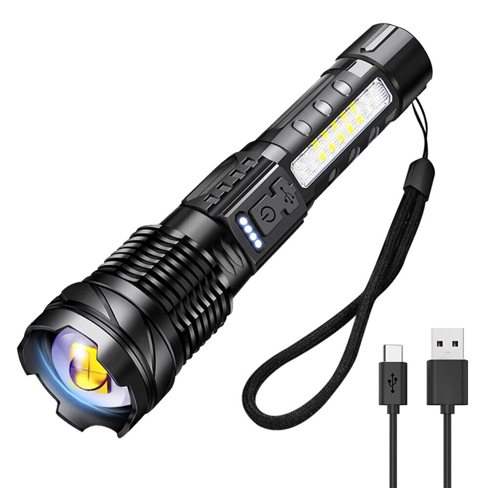 30W Super Bright Tactical Flashlight