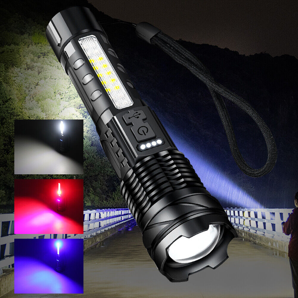 30W Super Bright Tactical Flashlight
