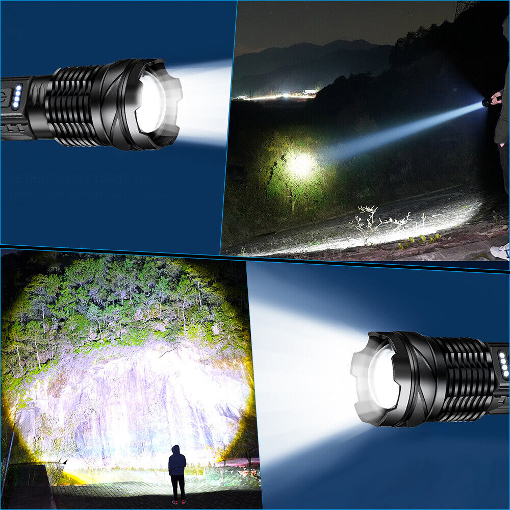 30W Super Bright Tactical Flashlight