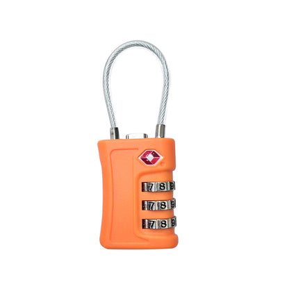 Orange TSA-Approved Combination Padlock