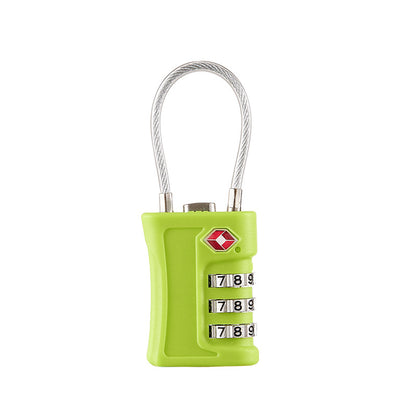 Green TSA-Approved Combination Padlock