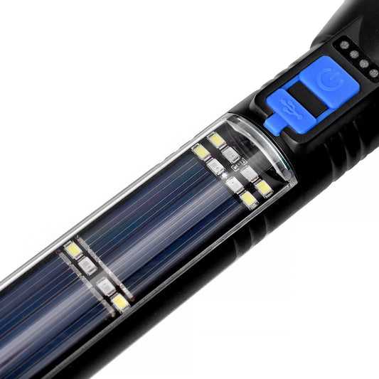 150 Lumen Solar USB Rechargeable Trekking Torch
